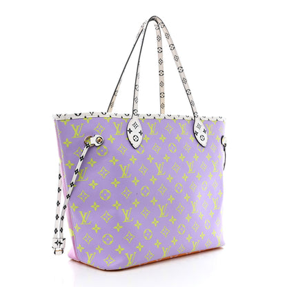 Louis Vuitton Monogram Giant Neverfull MM Pink Lilac 4 of 15