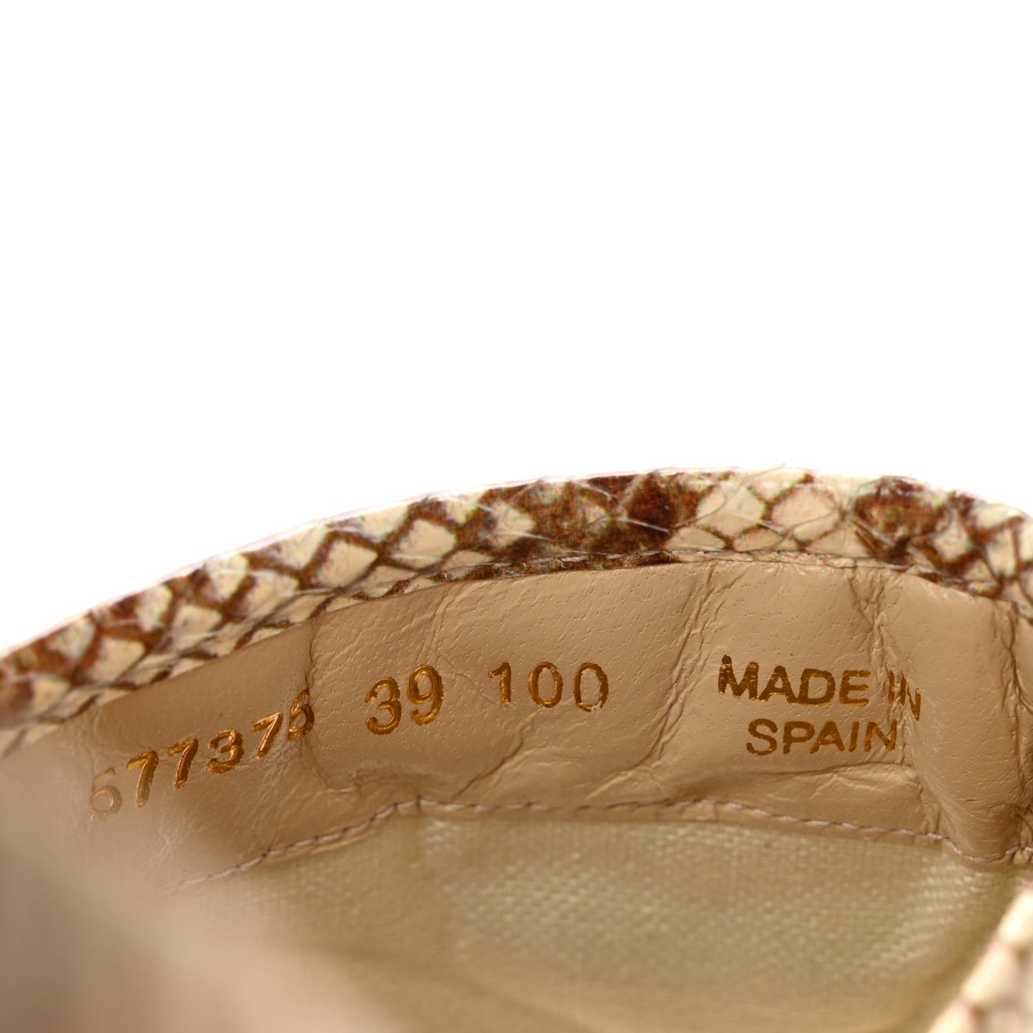 Straw Elaphe Matelasse GG Marmont Espadrille Slide Sandals 39 Natural Cream Brown
