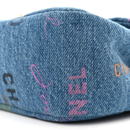 Chanel Denim Quilted Mini Denim Mood Rectangular Flap Blue Multicolor 10 of 10