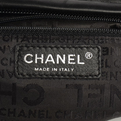 Chanel Calfskin Quilted Barrel Bag Black 6 of 7