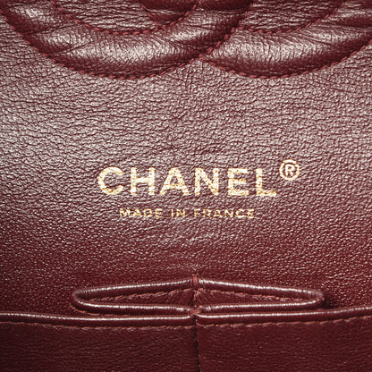 Chanel Lambskin Quilted Medium Double Flap Black 6 of 13