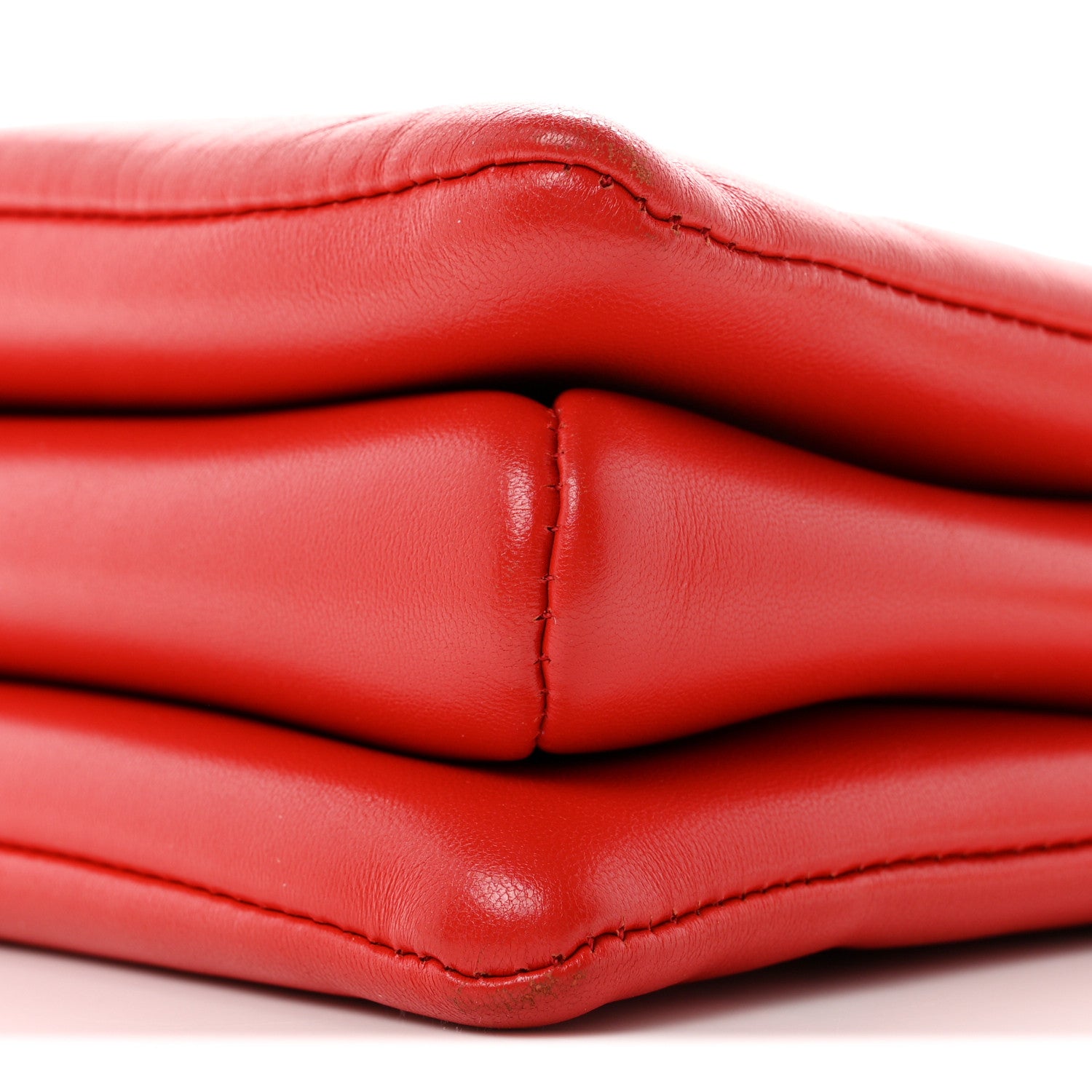 Louis Vuitton Lambskin Embossed Monogram Coussin PM Coquelicot Red 8 of 8