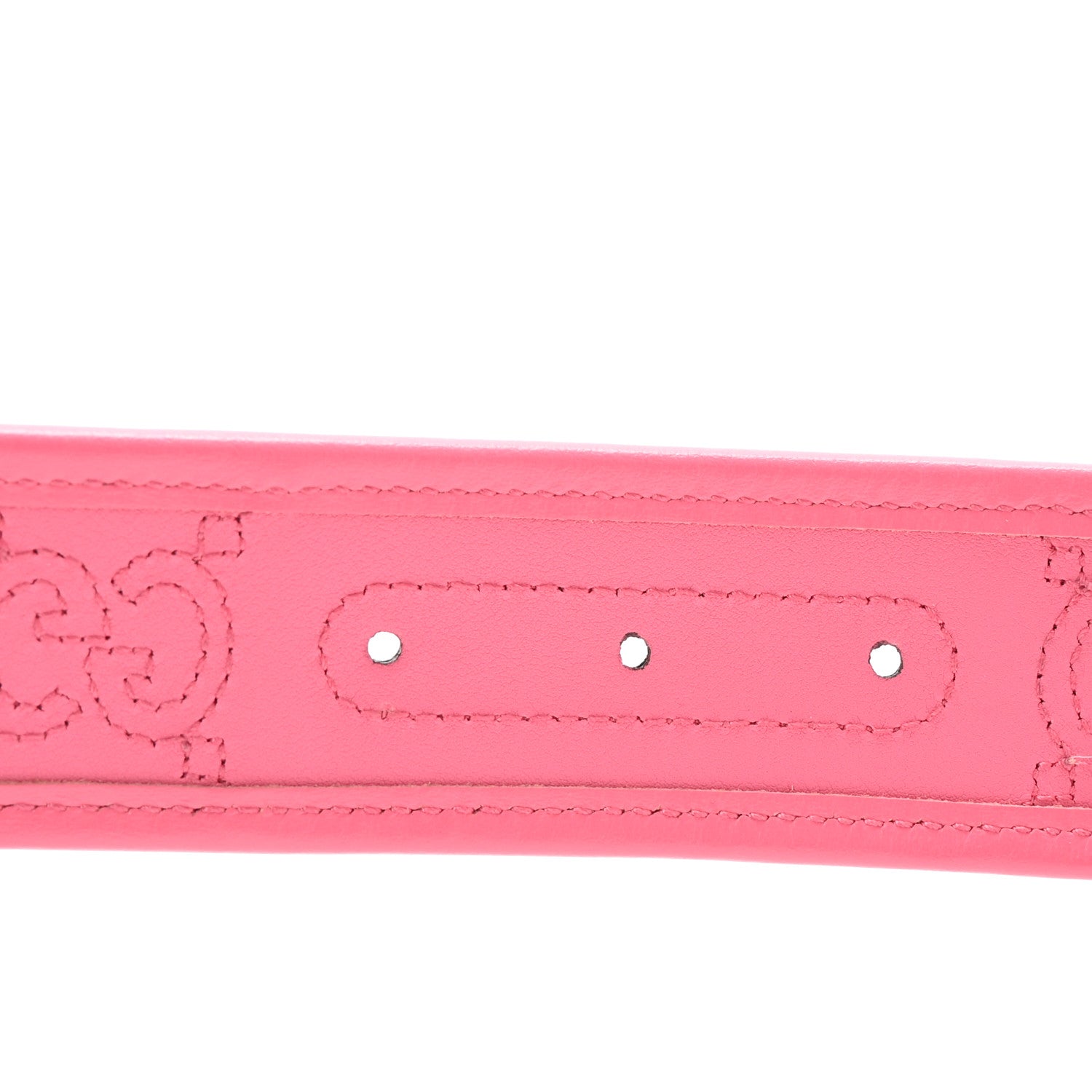 Gucci Calfskin GG Matelasse Marmont 40mm Belt 100 40 Perfect Pink 4 of 6