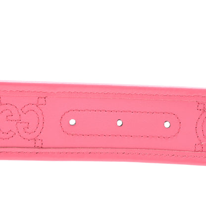 Gucci Calfskin GG Matelasse Marmont 40mm Belt 100 40 Perfect Pink 4 of 6