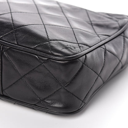 Chanel Lambskin Quilted Camera Case Black 12 of 17