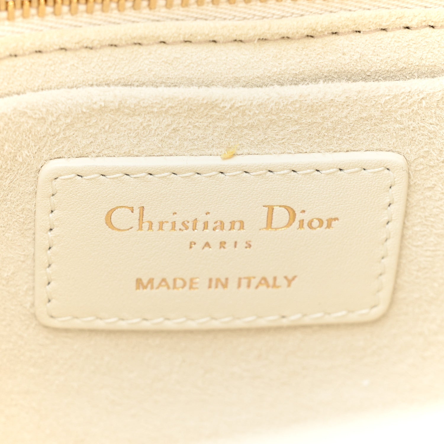 Christian Dior Calfskin Cannage Small The Lady 95.22 Ivory 6 of 14