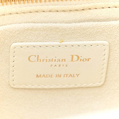 Christian Dior Calfskin Cannage Small The Lady 95.22 Ivory 6 of 14