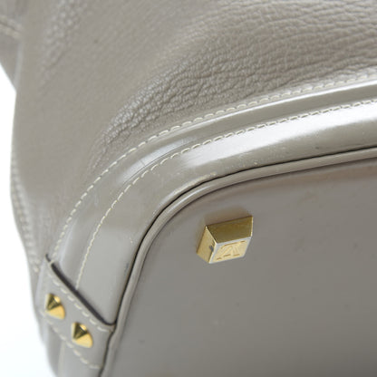 Louis Vuitton Suhali Lockit MM Greige 12 of 19