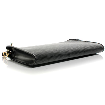 Louis Vuitton Epi Pochette Accessories 21 Black 4 of 7