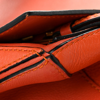 Loewe Calfskin Medium Puzzle Bag Orange Multi 11 of 11