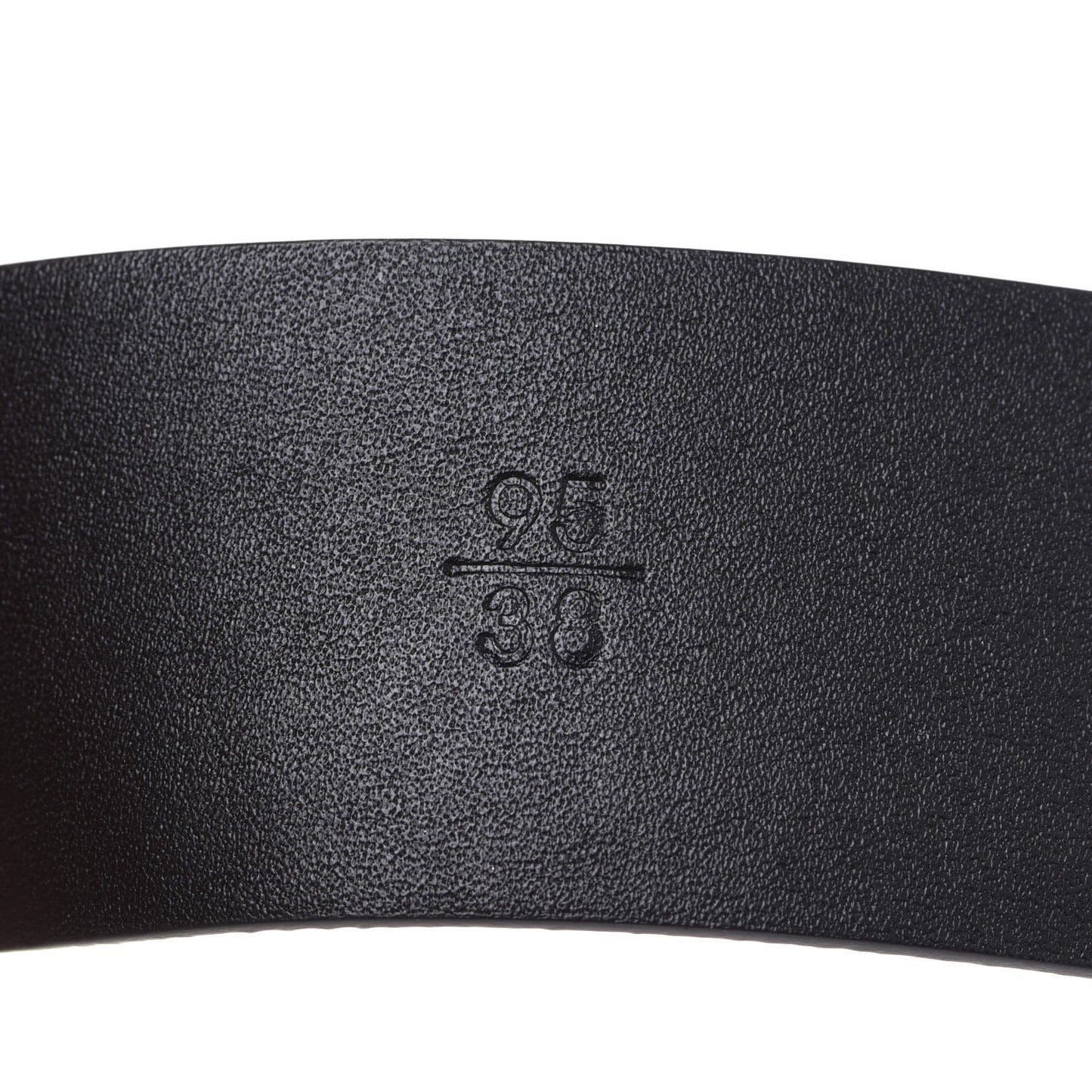 Calfskin CC Belt 95 38 Black