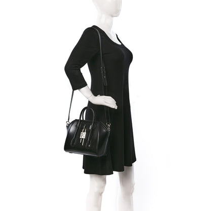 Givenchy Box Calfskin Mini Lock Antigona Shoulder Bag Black 2 of 11