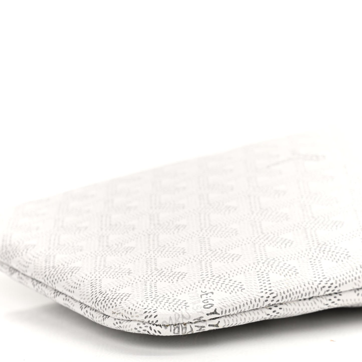 Goyardine Poitiers Tote White