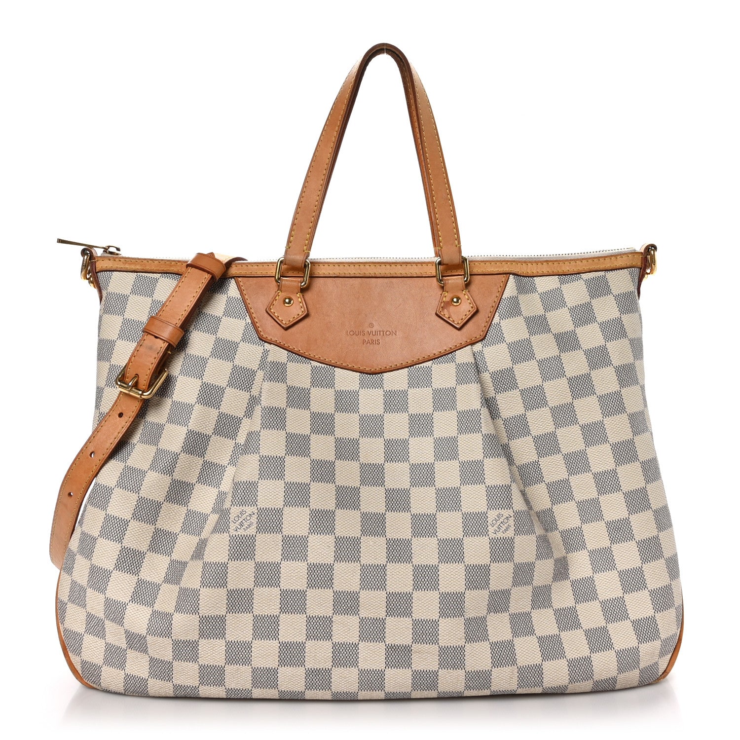 Louis Vuitton Damier Azur Siracusa GM 1 of 12