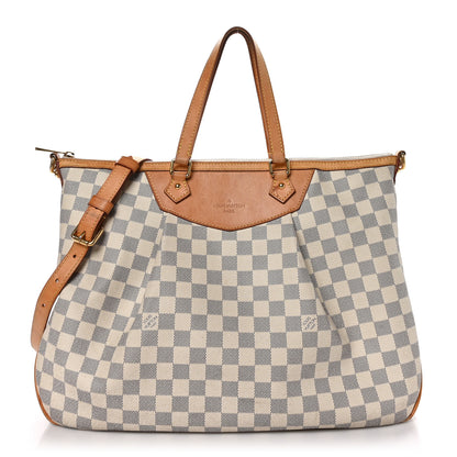 Louis Vuitton Damier Azur Siracusa GM 1 of 12