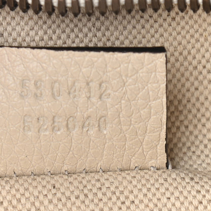 Gucci Grained Calfskin Logo Belt Bag White 7 of 9
