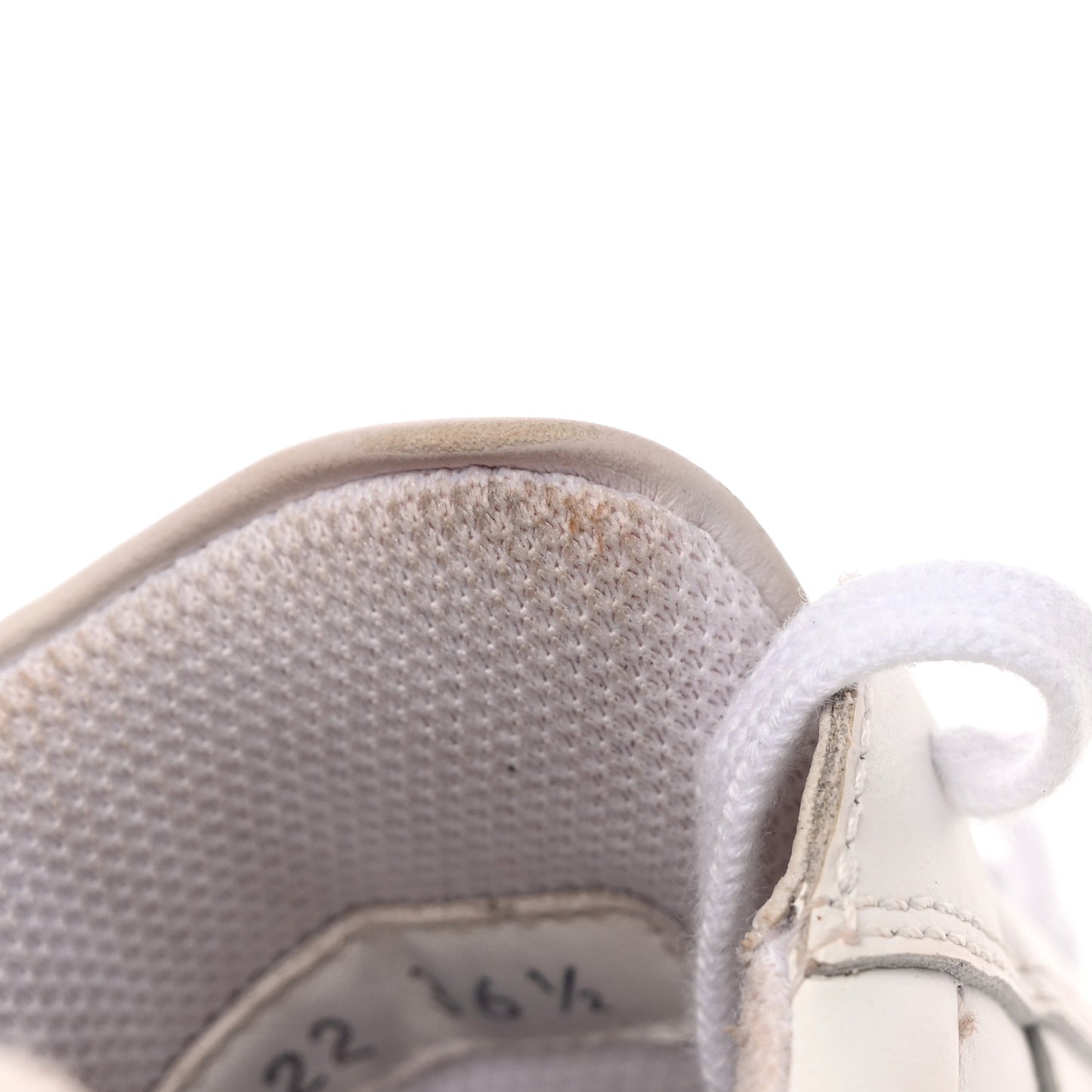 Calfskin Suede Dior Star Low Top Sneakers 36.5 White Black