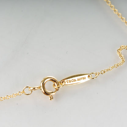 Tiffany 18K Yellow Gold Diamond .08ct Elsa Peretti Diamonds by the Yard Bracelet 5 of 7