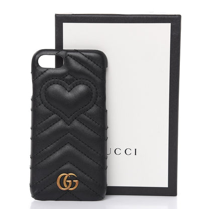 Gucci Calfskin Matelasse Marmont iPhone 7 Case Black 6 of 6