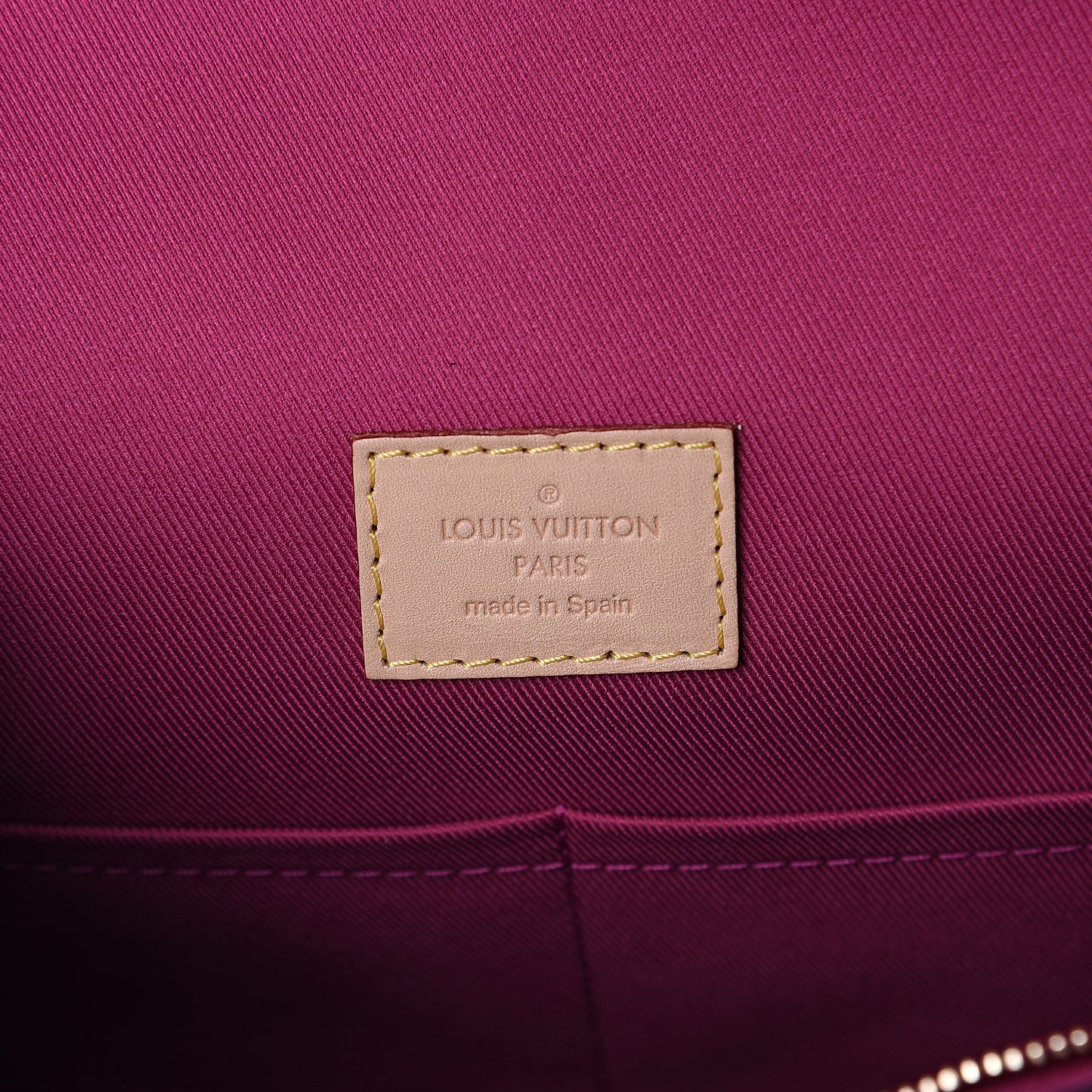Monogram Cluny BB Bordeaux Fuchsia