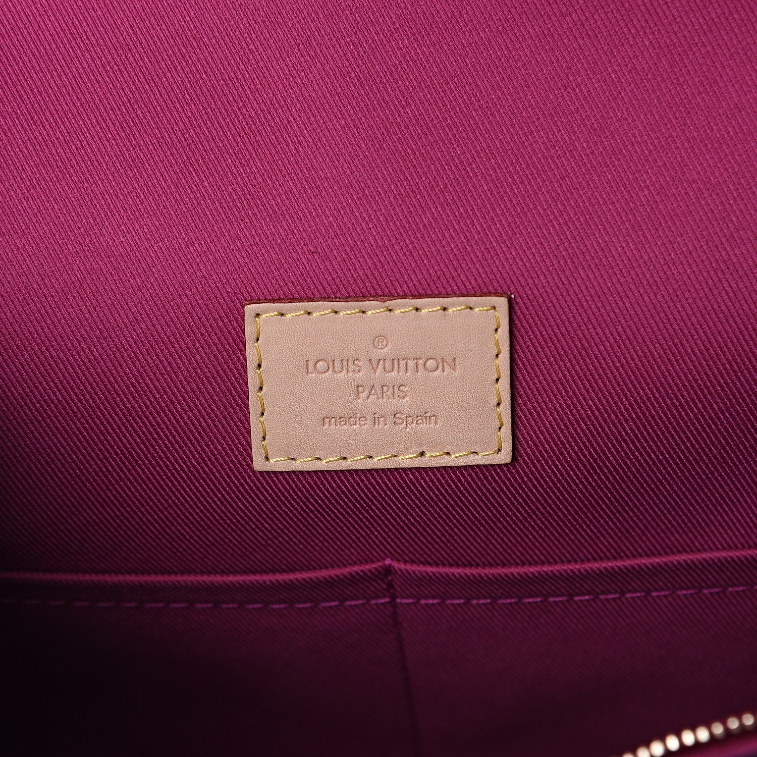 Louis Vuitton Monogram Cluny BB Bordeaux Fuchsia 5 of 8