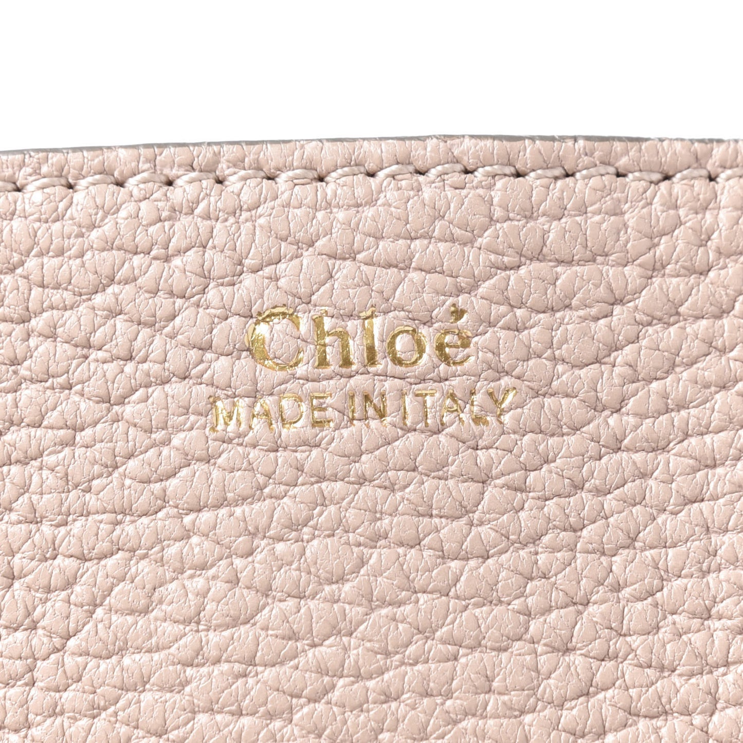 Grained Lambskin Drew Shoulder Bag Cement Pink