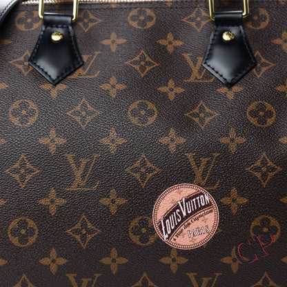 Louis Vuitton Monogram My World Tour Speedy Bandouliere 30 Black 11 of 11