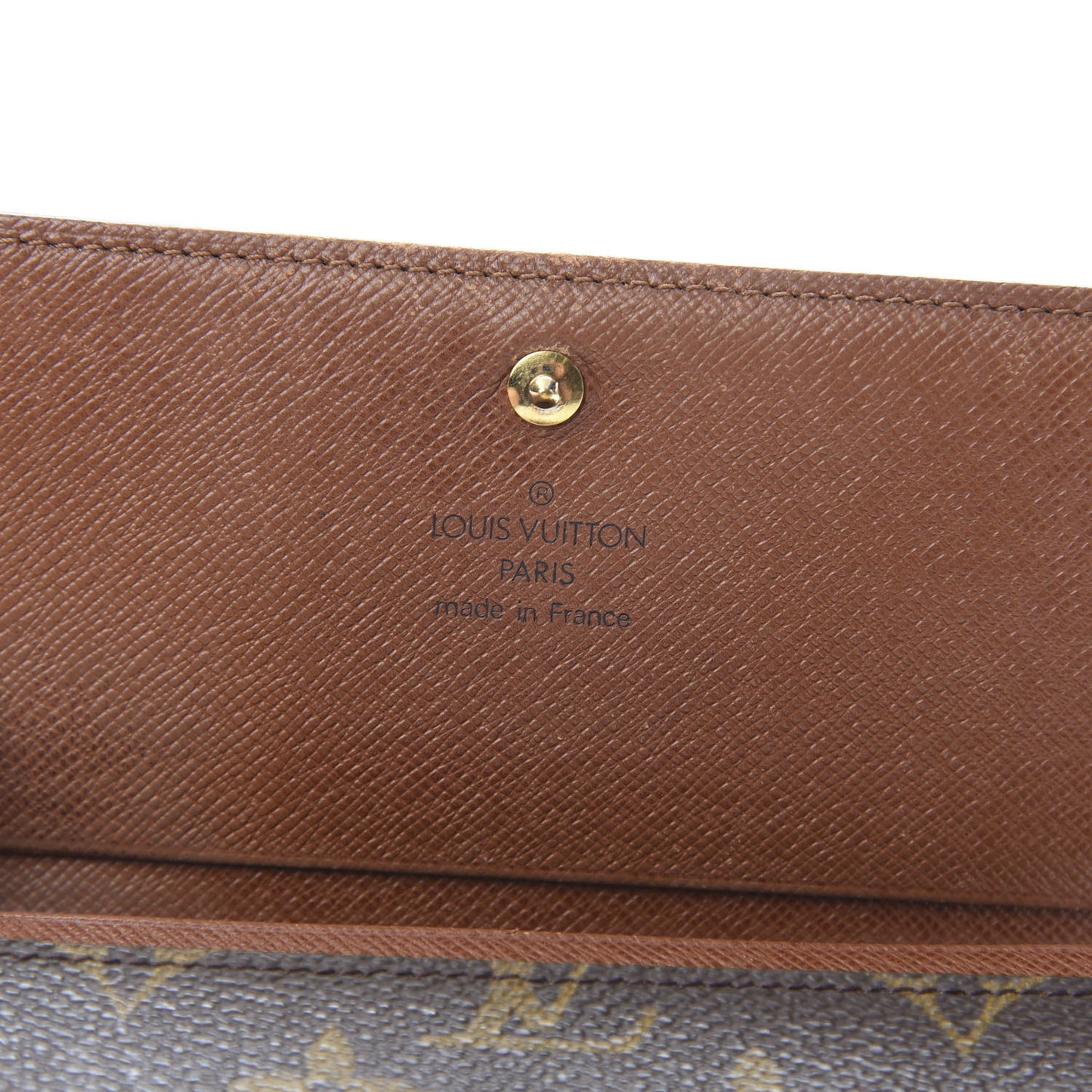 Monogram Porte-Monnaie Billets Tresor Wallet