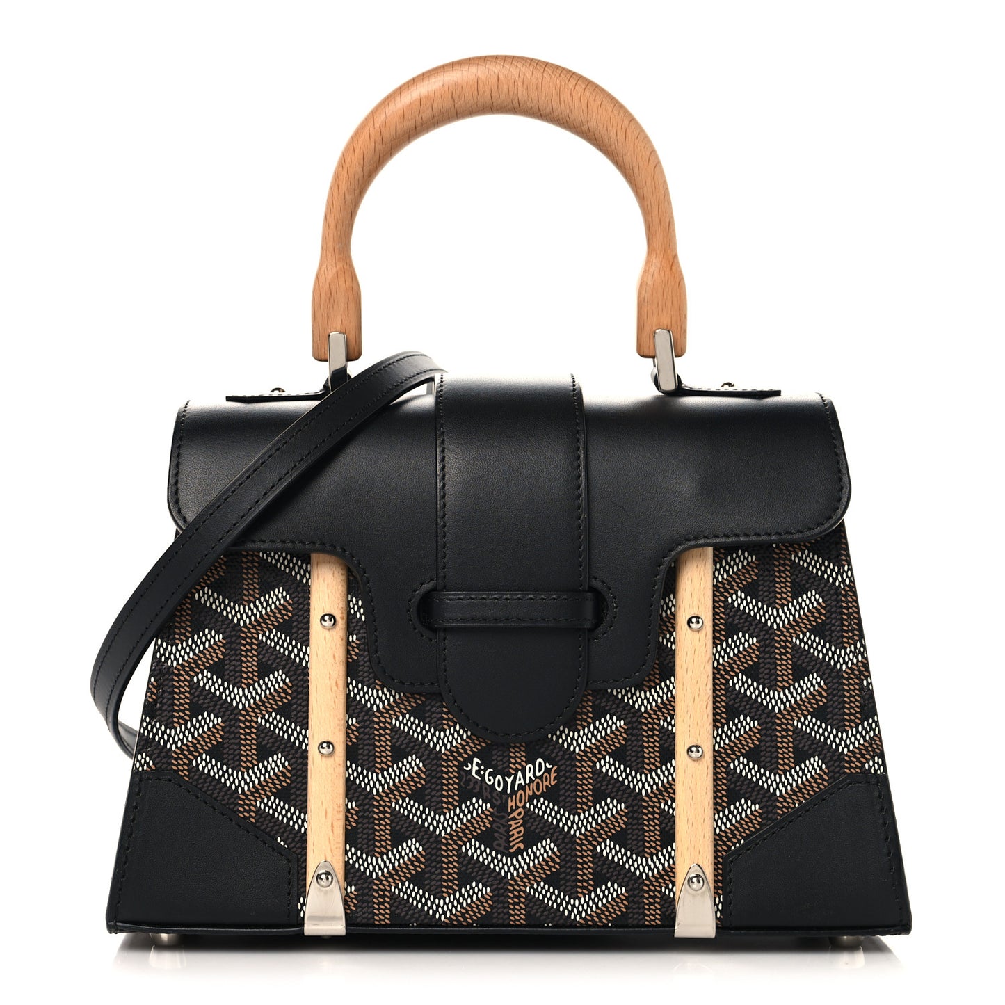 Goyardine Structure Mini Saigon Black