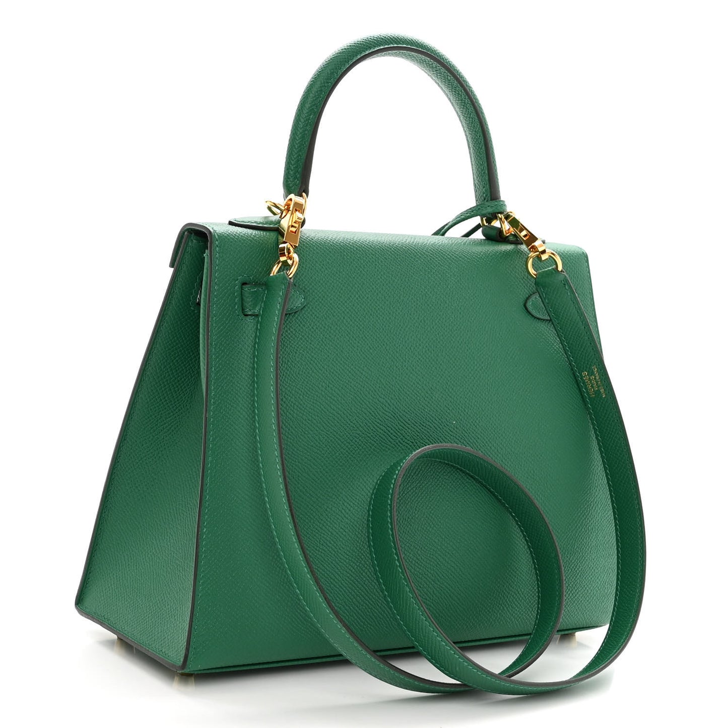 Epsom Kelly Sellier 25 Vert Vertigo