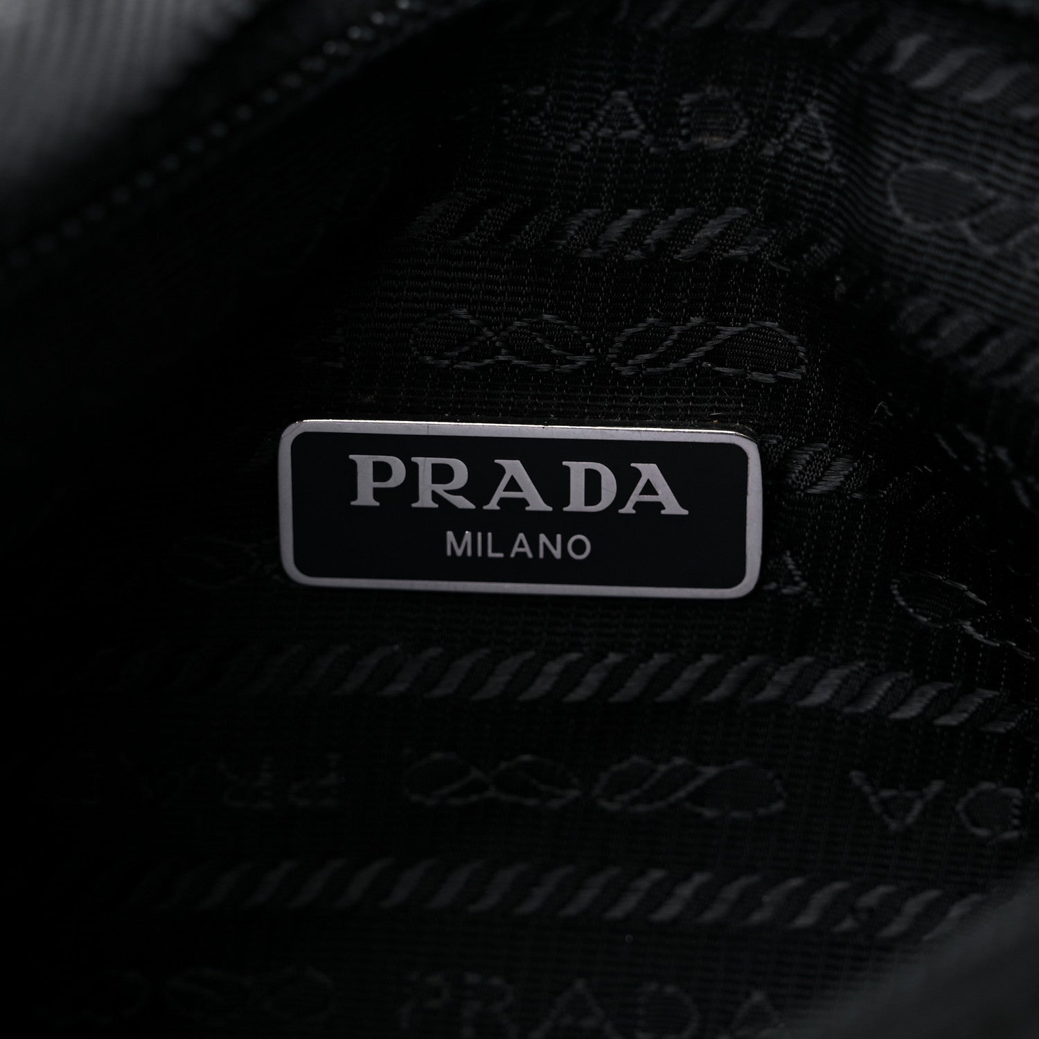 Prada Tessuto Nylon Mini Re-Edition 2000 Bag Black 6 of 10