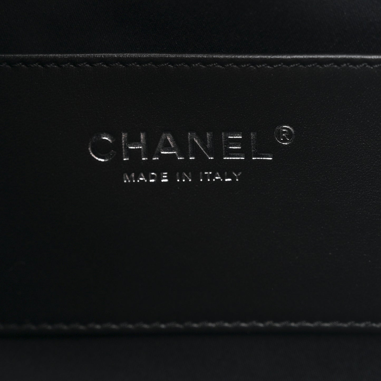 Shiny Crumpled Calfskin Quilted Small Chanel 25 Handbag Black
