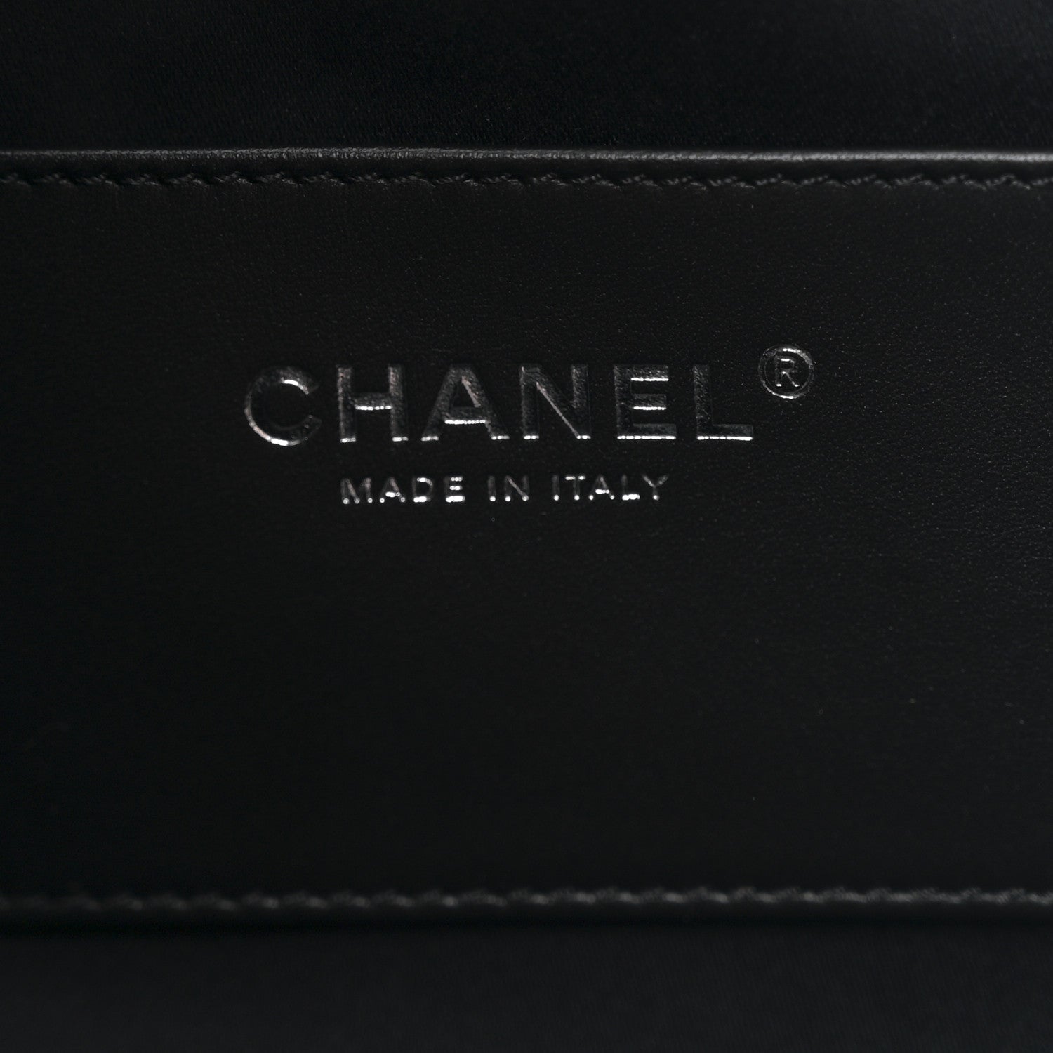 Chanel Shiny Crumpled Calfskin Quilted Small Chanel 25 Handbag Black 5 of 10