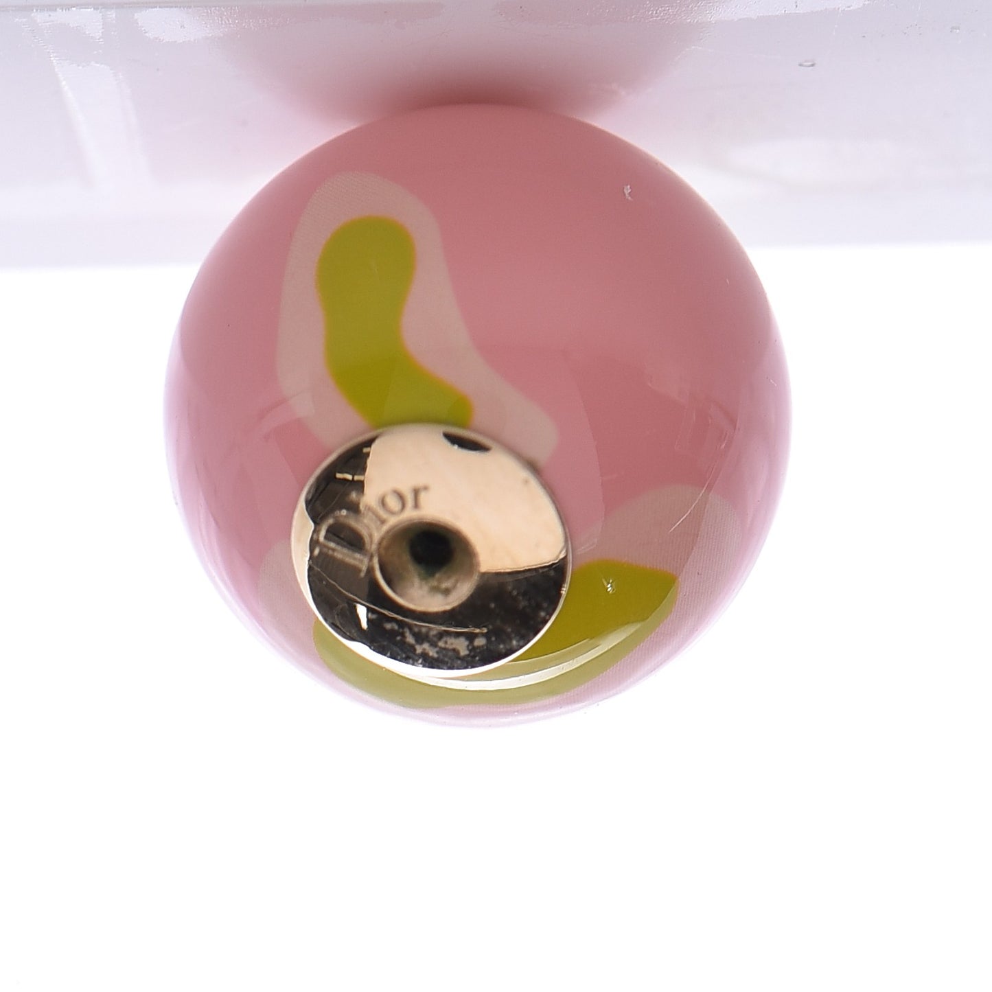 Printed Mise En Dior Tribal Earrings Pink