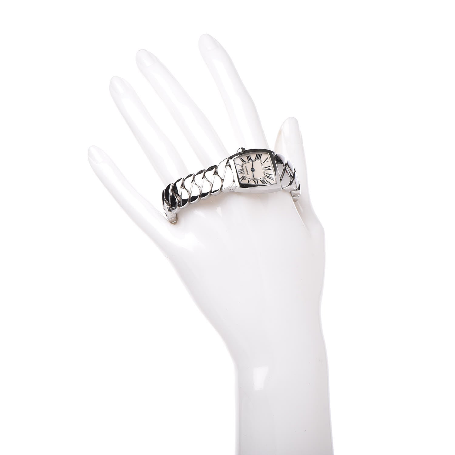 Cartier Stainless Steel 22mm La Dona Quartz Watch 2 of 8