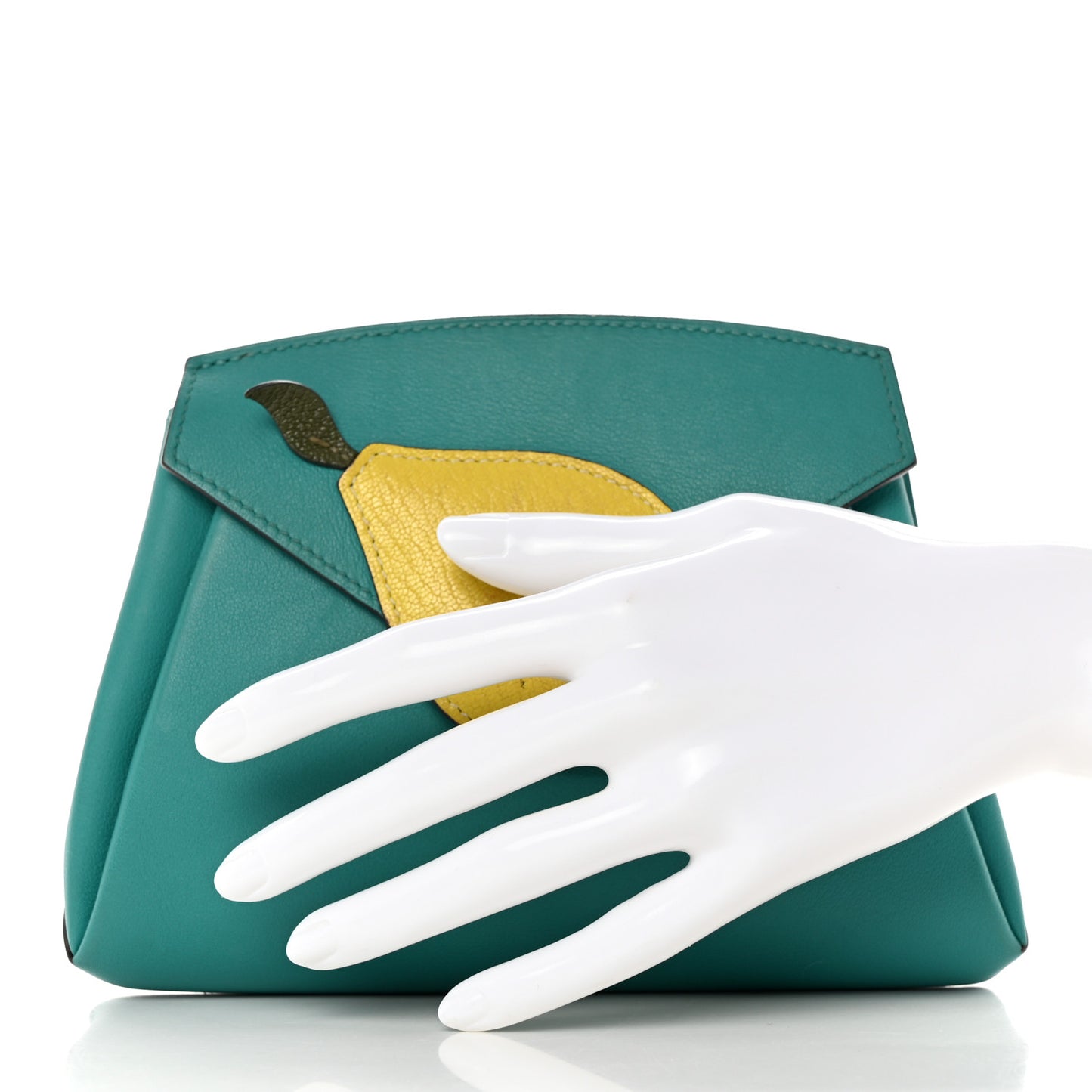 Swift Chevre Mysore Hermail Tutti Frutti Lemon Wallet Bleu Paon Lime Canopee