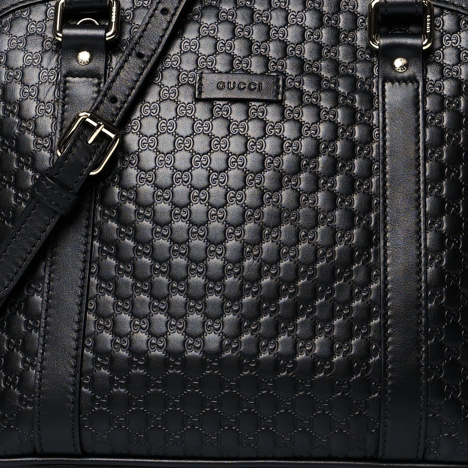 Gucci Microguccissima Medium Dome Bag Black 8 of 10
