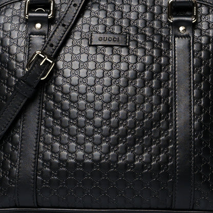 Gucci Microguccissima Medium Dome Bag Black 8 of 10