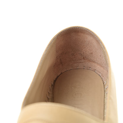 Chanel Lambskin CC Espadrilles 38 Beige Black 10 of 12