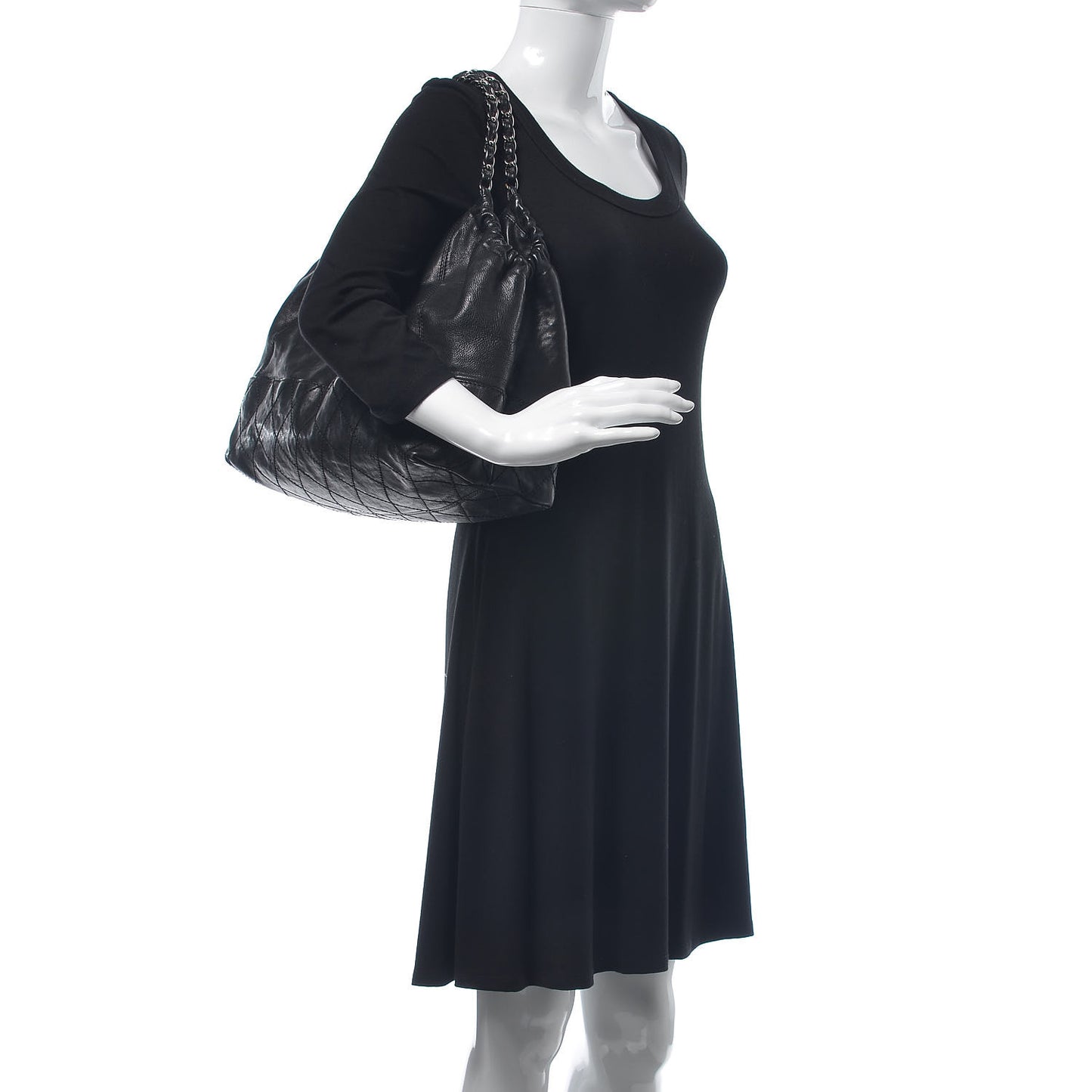 Calfskin Baby Coco Cabas Black