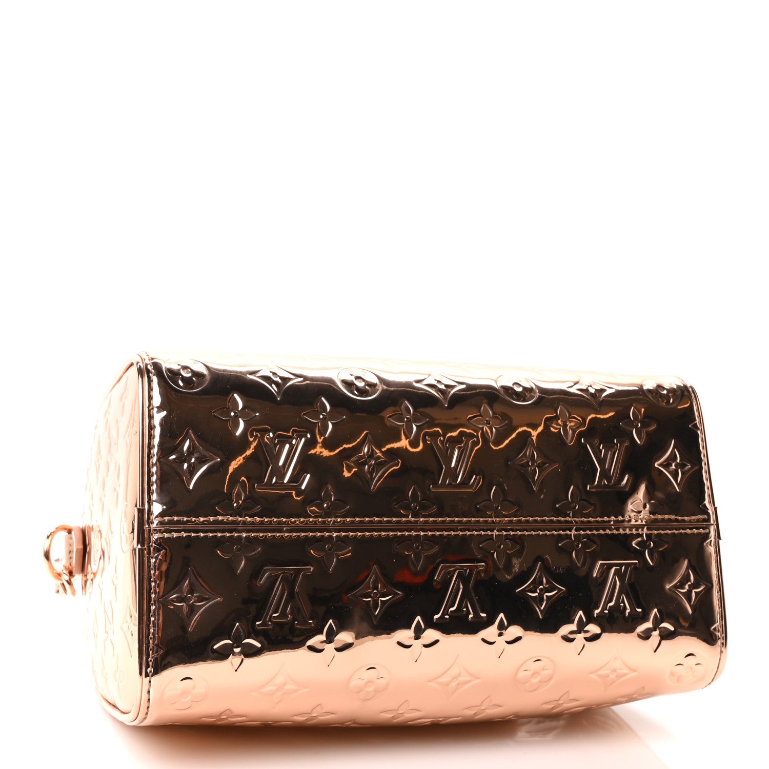 Louis Vuitton Monogram Miroir Speedy Bandouliere 25 Copper 4 of 9