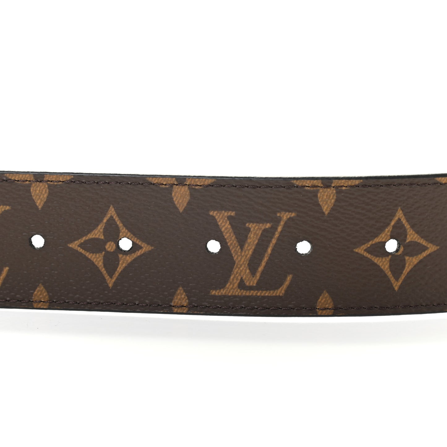 Monogram 40mm LV Initiales Reversible Belt 80 32 Black