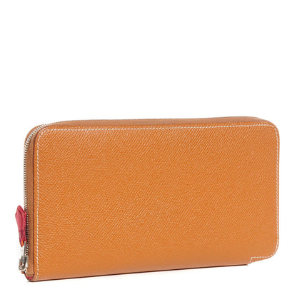 Hermes Epsom Silk'in Wallet Gold 5 of 11