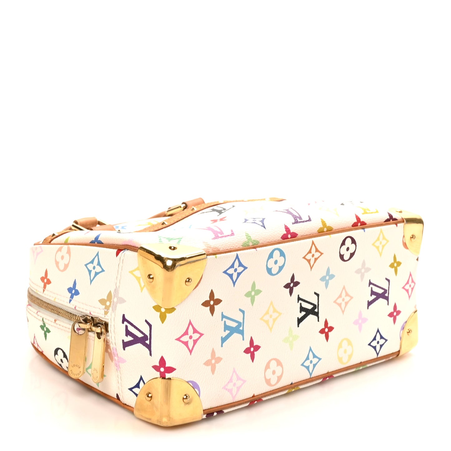Monogram Multicolor Trouville White
