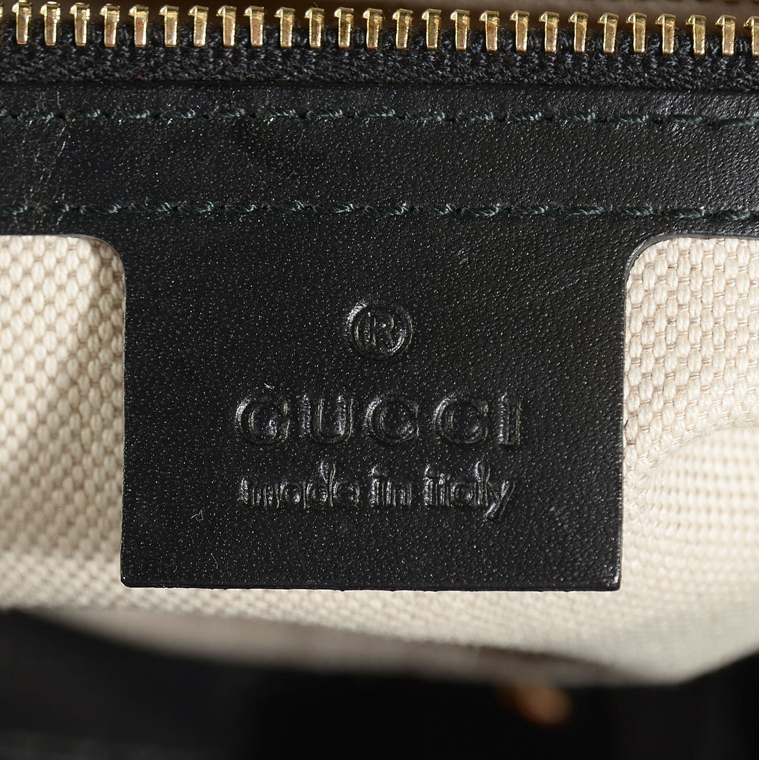 Gucci Diamante Vintage Web Small Boston Black 6 of 7