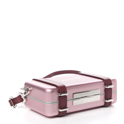 Christian Dior X RIMOWA Aluminum Personal Clutch On Strap Rose 3 of 9