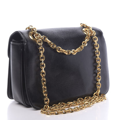 Celine Shiny Calfskin Small C Bag Black 4 of 15
