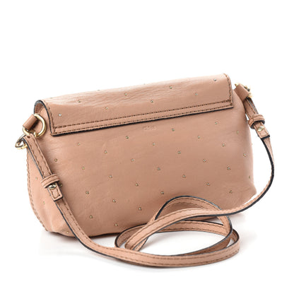 Chloe Calfskin Studded Marcie Pochette Crossbody Bag Blushy Pink 3 of 14
