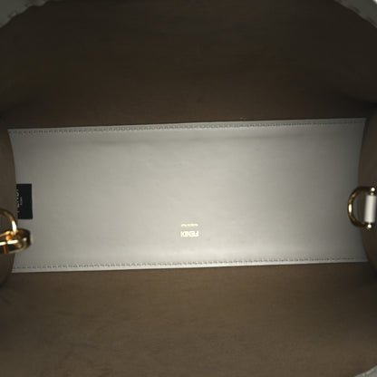 Fendi Vitello King Plexiglass Medium Fendi Sunshine Shopper Tote Green Tea 5 of 12