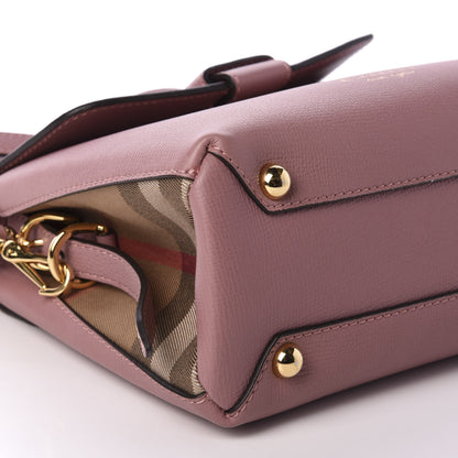 Burberry Derby Calfskin House Check Small Camberley Pink 7 of 11